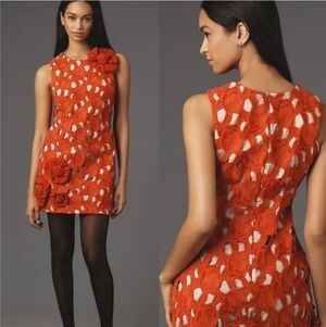 Hope for Flowers by Tracy Reese sleeveless red dress, size medium